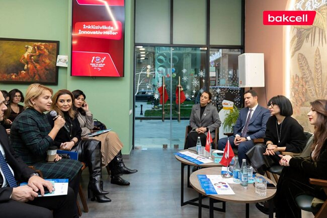 Bakcell "İnklüzivlikdə İnnovativ Həllər" tədbirinə dəstək oldu