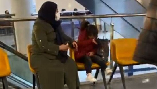 Poliklinikada dəhşətli hadisə kameraya düşdü - VİDEO