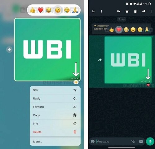 "Whatsapp"da mesajlarla bağlı YENİLİK