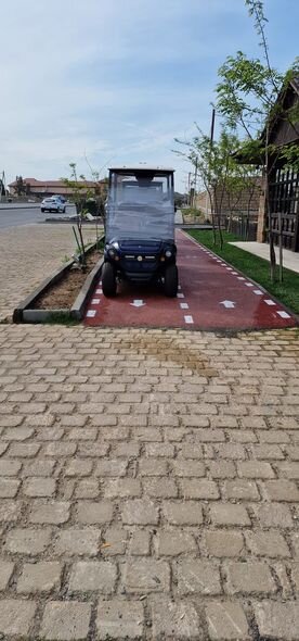 Bakıda "kreativ" velosiped yolu: Böyrək daşının düşməsinə faydalıdır - FOTO/VİDEO