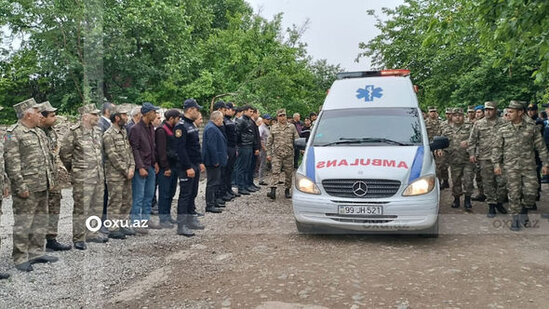 Şəhid Orxan Novruzəlizadə ilə vida mərasimi başa çatıb - YENİLƏNİB + FOTO