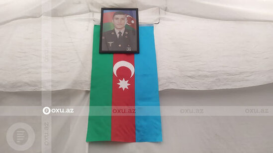 Şəhid Orxan Novruzəlizadə ilə vida mərasimi başa çatıb - YENİLƏNİB + FOTO