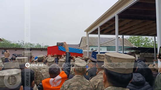 Şəhid Orxan Novruzəlizadə ilə vida mərasimi başa çatıb - YENİLƏNİB + FOTO