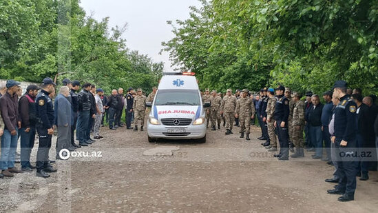 Şəhid Orxan Novruzəlizadə ilə vida mərasimi başa çatıb - YENİLƏNİB + FOTO