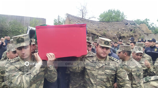 Şəhid Orxan Novruzəlizadə ilə vida mərasimi başa çatıb - YENİLƏNİB + FOTO