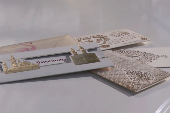 Toy dəvətnaməsinə yazılan bu MESAJ MÜZAKİRƏ YARATDI - FOTO