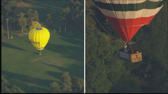 Bədbəxt hadisə: Kişi hava şarından yıxıldı - FOTO/VİDEO