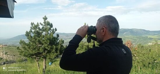 Qurban Qurbanov Xankəndini seyr etdi - FOTO