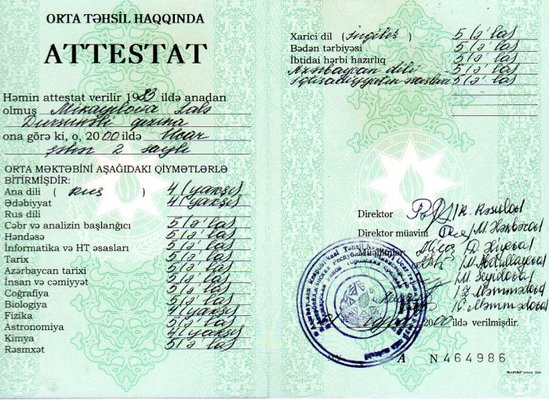 Attestat pulları kimin cibinə gedir?