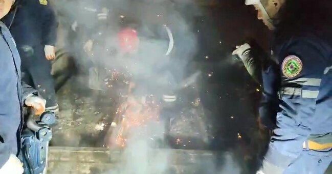 Binəqədidəki axtarışdan yeni görüntülər - Video+Fotolar