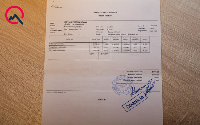 "Səhər dedilər 11000 ödəməlisiniz, axşam anamın ölüm xəbəri gəldi"