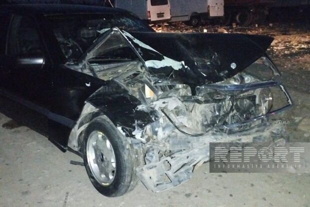 Kürdəmirdə yol-nəqliyyat hadisəsində iki nəfər yaralanıb