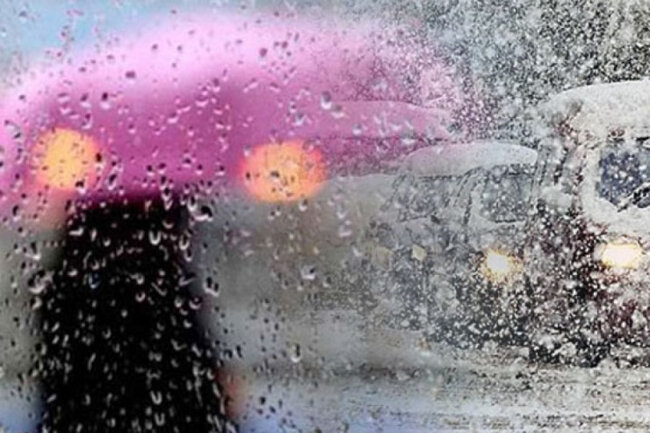 Yağış və qar yağıb - FAKTİKİ HAVA