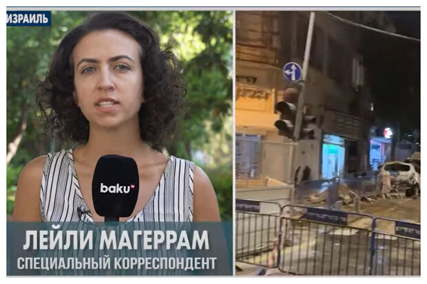 Baku TV-nin İsraildəki xüsusi müxbiri: "750-yə yaxın israilli itkin düşüb" - VİDEO