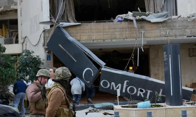 Beyrutda oteldə partlayış nəticəsində dörd nəfər ölüb