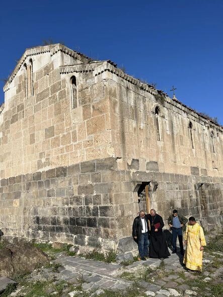 Azərbaycan Alban-Udi xristian dini icmasının üzvləri Laçın rayonunda olublar - FOTO