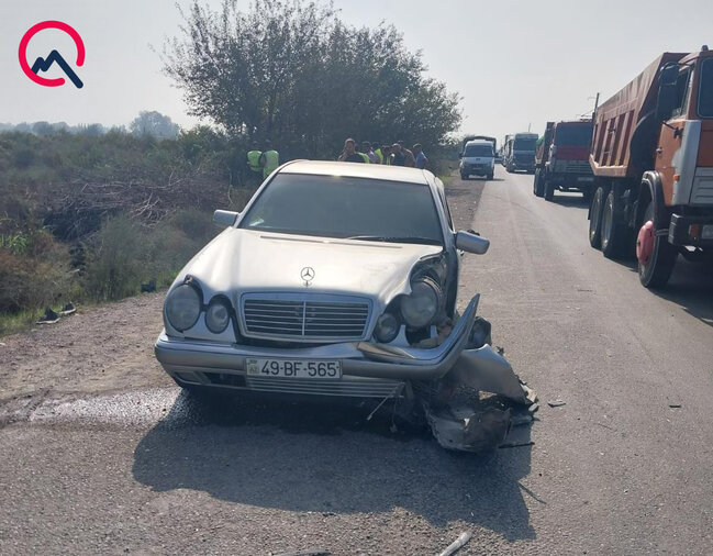 İmişlidə qəza - Ölən və yaralananlar var - Foto