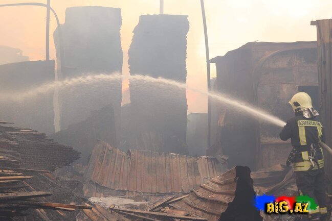 Bakıda baş vermiş dəhşətli YANĞINLAR-SİYAHI