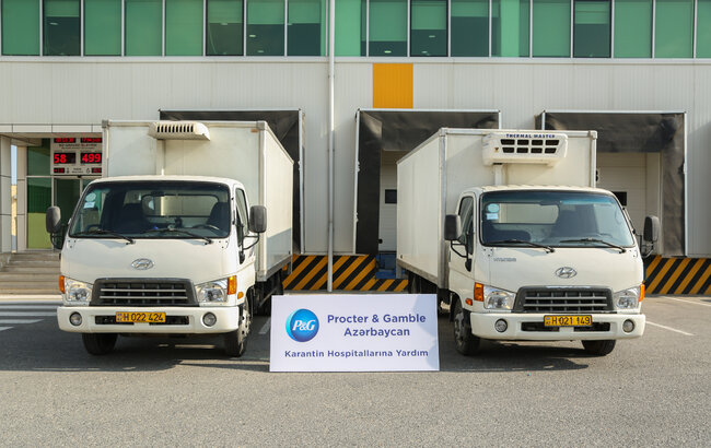 P&G Azərbaycan məhsullarını pandemiya əleyhinə mübarizəyə yönəldib