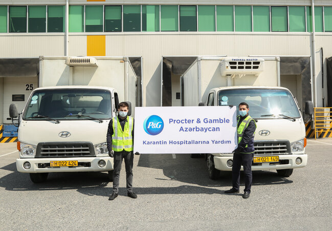 P&G Azərbaycan məhsullarını pandemiya əleyhinə mübarizəyə yönəldib