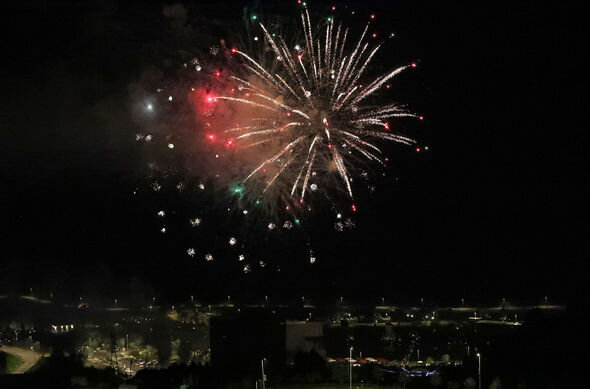 Laçında atəşfəşanlıq olub