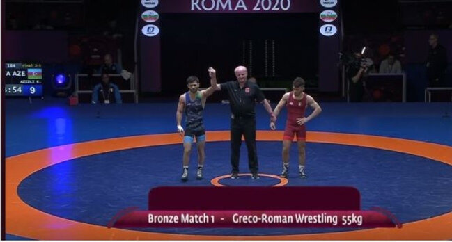 Güləşçilərimizdən Avropa çempionatında 1 qızıl, 2 bürünc - YENİLƏNİB - FOTO