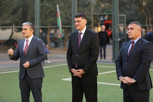 Suraxanı rayonunda "Böyük Zəfər" məhəllələrarası mini futbol yarışlarının rayon turu başa çatıb