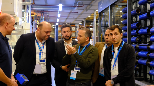 Media nümayəndələri İngiltərədə "Poz-Qazan" biletlərinin çap olunduğu fabrikdə - FOTO/VİDEO