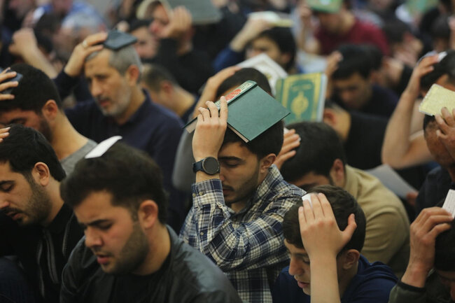 Bakı məscidlərində Qədr gecəsi keçirilib - FOTO