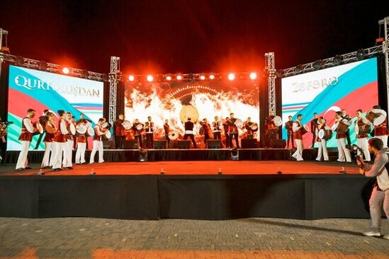 Nərimanov rayonunda "Qurtuluşdan Zəfərə" adlı möhtəşəm konsert