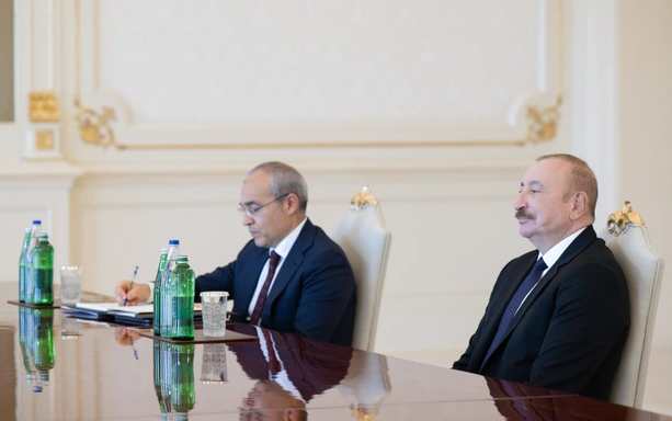 Prezident İlham Əliyev Birləşmiş Ərəb Əmirliklərinin bir sıra şirkətlərinin rəhbərlərini qəbul edib