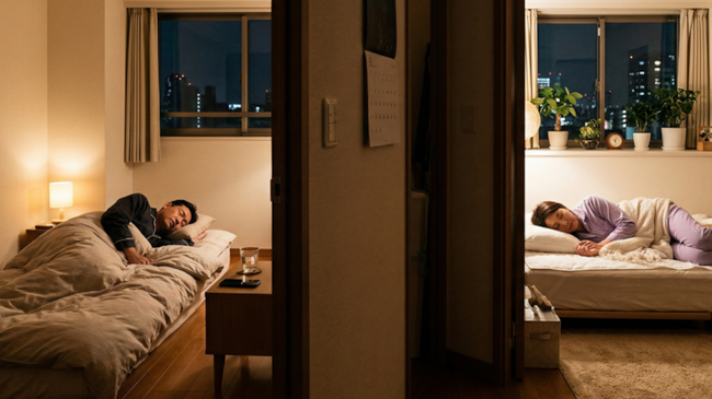 Yapon cütlüklər ayrı yatırlar: Sən demə, SƏBƏBİ BU İMİŞ