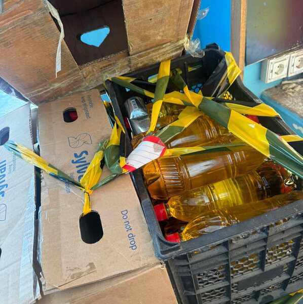 "Təzə Bazar"da antisanitariya: Qanunsuz yağ istehsal olunub satılır