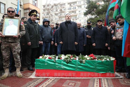 Şuşada şəhid olan əsgər İkinci Şəhidlər xiyabanında dəfn olunub