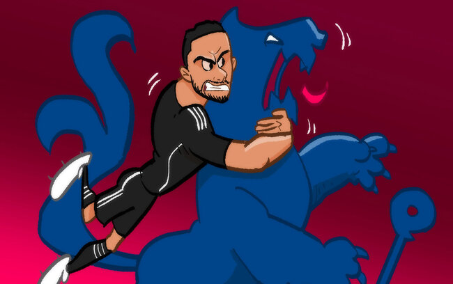 "Qarabağ"a karikatura həsr etdi - Foto