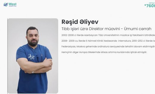 Səhiyyədə saxta ixtisas qalmaqalı: "Vest Hospital"da araşdırma aparılacaq?