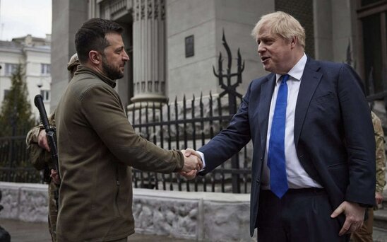 Zelenski və Conson telefonla danışdı