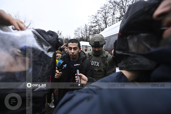 Azərbaycan və Ermənistan tərəfində saxlanılan hərbçilər qarşılıqlı şəkildə azad ediliblər - FOTO