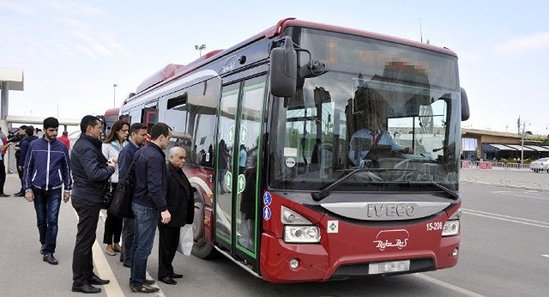 "BakuBus"un avtobusları 17 nömrəli marşrutda işə başladı