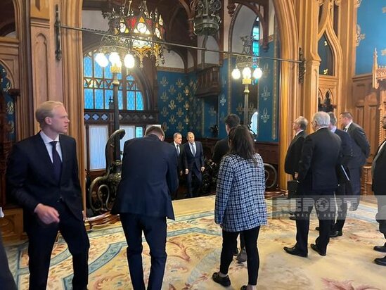 Moskvada Ceyhun Bayramovla Sergey Lavrov arasında görüş başlayıb - FOTO