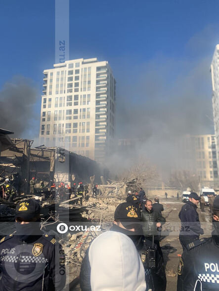 Bakıda partlayışda həlak olanların sayı beşə çatdı - YENİLƏNİR + FOTO/CANLI YAYIM