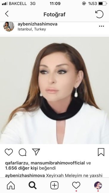 "Həmişə bizimlə, insanlığın yanında oldunuz" - Aybəniz Haşımova