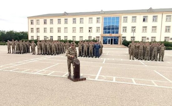 Hərbi Hava Qüvvələrində təkmilləşdirmə kursunun ilk buraxılış mərasimi keçirilib - FOTO