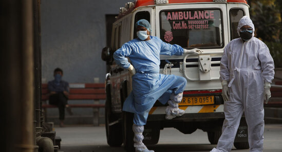 Hindistanda koronavirusdan rekord həddə ölüm qeydə alınıb