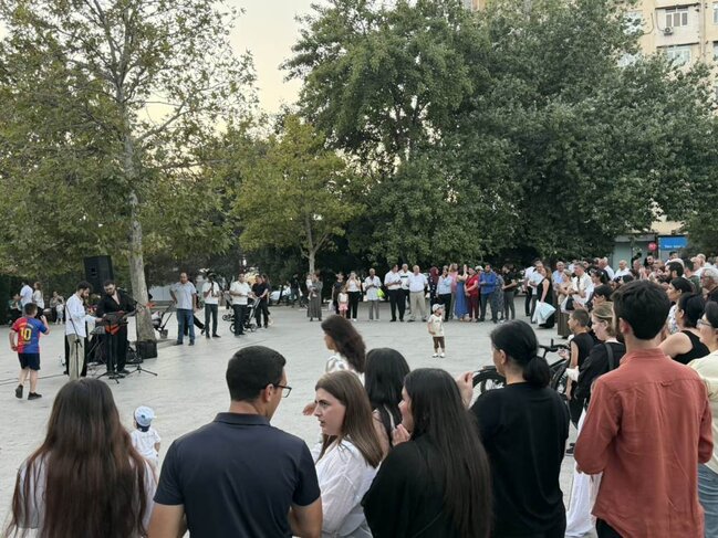 Paytaxtda axşam konsertləri keçirilir - Fotolar