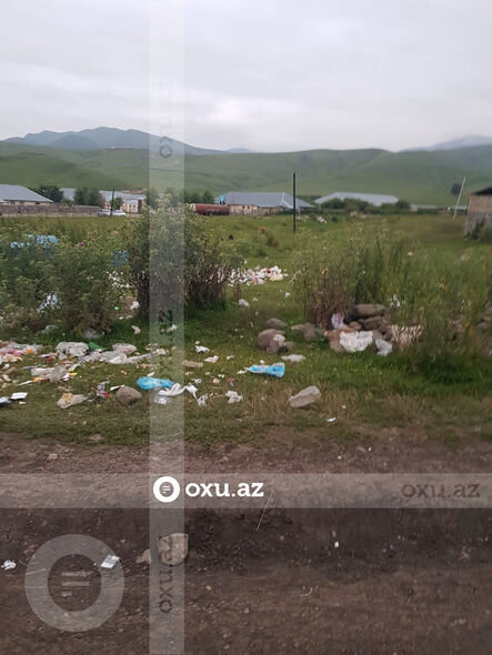 Xoşbulaq zibil içində, icra orqanının telefonları isə susur - FOTO