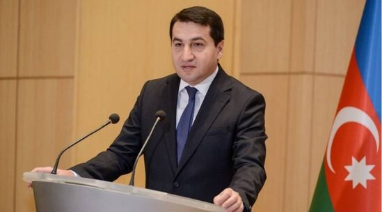 Hikmət Hacıyev: "Azərbaycan öz suverenliyinə aid olan məsələləri Hayastan Respublikası ilə müzakirə etməyəcək"