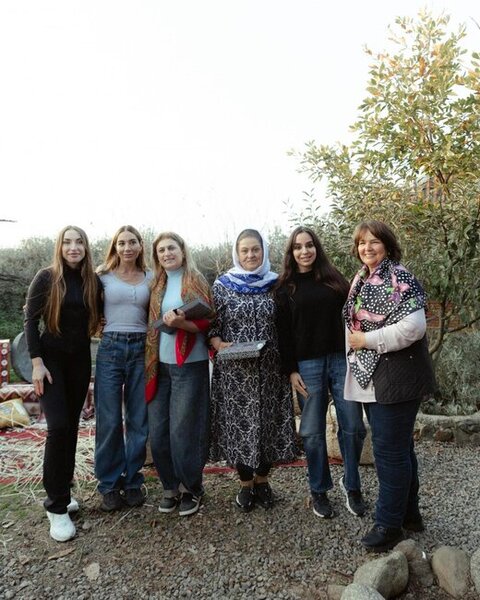 Prezident ailəsi Lənkəranda fermer təsərrüfatı ilə tanış oldu - Fotolar