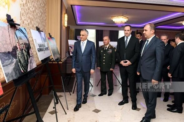 Naxçıvanda "Güclü lider: Müzəffər Ali Baş Komandan" mövzusunda tədbir keçirilib - FOTO