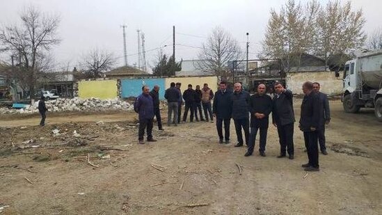 Mehriban Əliyevadan TAPŞIRIQ- Goranboyda məktəb tikilir (FOTO)